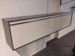 Hängesideboard Pass Word Kieselgrau ANR1148 Matt Lackiert