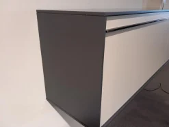 Hängesideboard Pass Word Kieselgrau ANR1148 Matt Lackiert