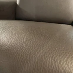 Hochlehnsessel Zento Bezug Leder 843 Dunkelbraun Elektrisch Verstellbar