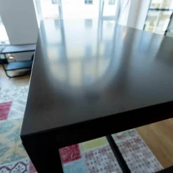 Hochtisch Buche Gebeizt Wenge HG 110 Seidenmatt