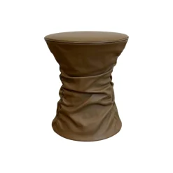 Hocker Bellows 222 H1 Leder Elen Fango Braun Gestell Holzkonstruktion Mit Gasfeder Höhenverstellbar