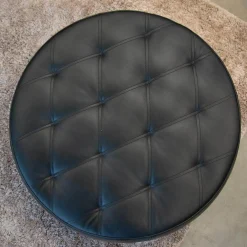 Hocker Big Jack Leder Alamo Schwarz