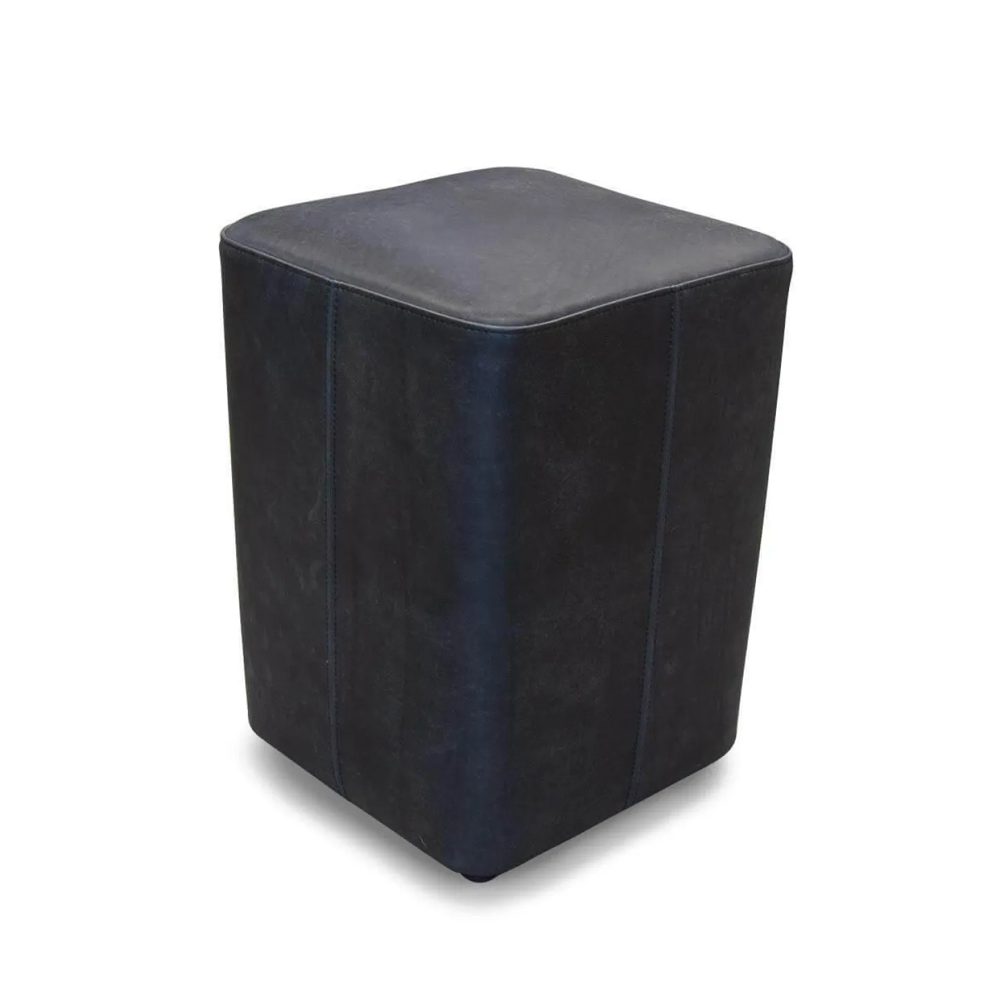 Hocker Bono Leder Rancho Schwarz