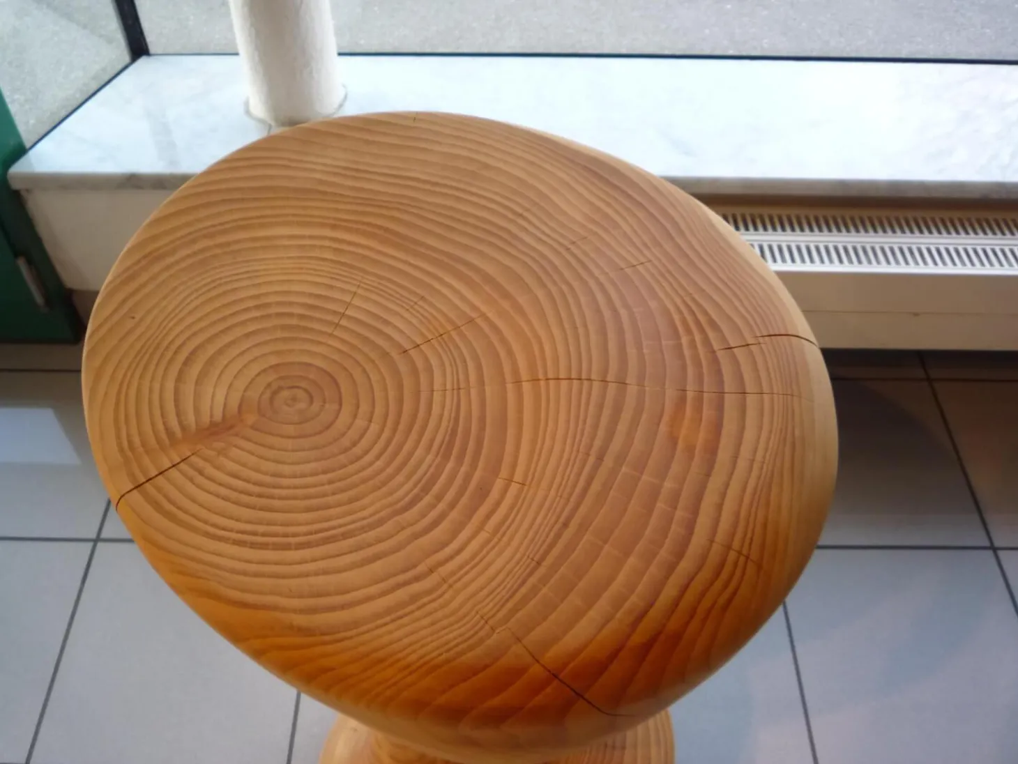 Hocker Coppa Zeder Unbehandelt