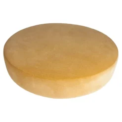 Hocker Harry Stoff Luni 2528450 Samt Rustikal Messing Goldgelb Füße Schwarz