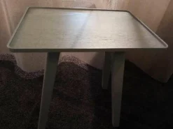 Hocker Nini Massivholz PG1 Lack Zement