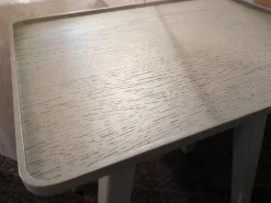 Hocker Nini Massivholz PG1 Lack Zement