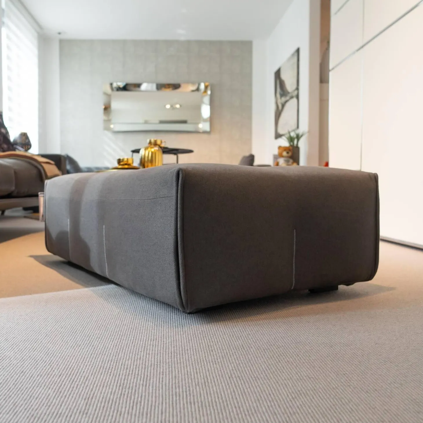 Hocker Tufty Too Stoff Adria 2521153 Anthrazit