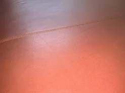 Jaan Bench 786-20 H1 Leder Elen Marron Unterplan 786 U1 Aluminium Matt Pulverbeschichtet Bronze