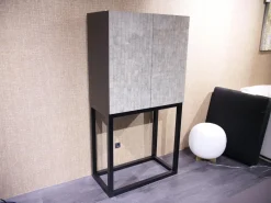 Kabinettschrank Mingkasa Front Eggshell Lack Grau Grün Eiche Massiv Schwarz Gebeizt Und Lackiert