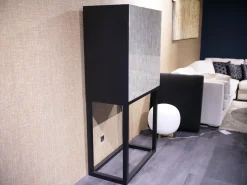 Kabinettschrank Mingkasa Front Eggshell Lack Grau Grün Eiche Massiv Schwarz Gebeizt Und Lackiert