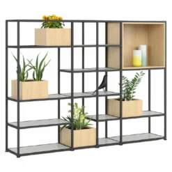 Kado Regal 5OH Eiche Hell Rahmen Basic Dark 30 Pulverbeschichtet