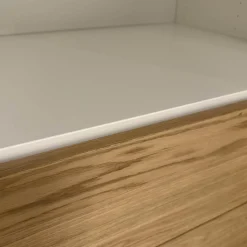 Kleiderschrank Multi Forma Lack Reinweiss Akzent Natureiche