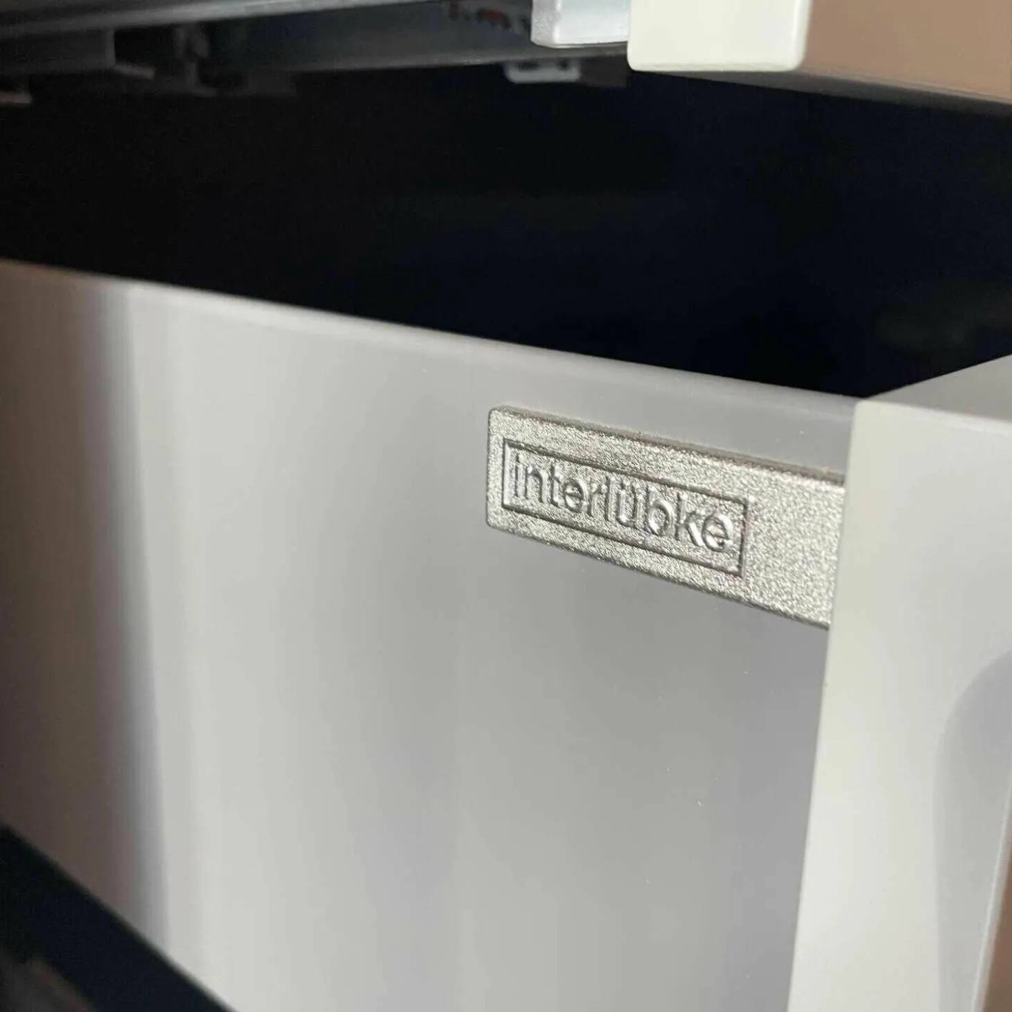 Kleiderschrank Offene Ankleide Collect Lack Muschel mit Beleuchtung