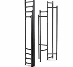 Kleiderständer Ceiba Esche Massiv Karbon