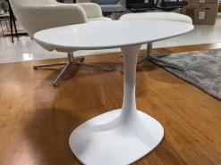 Kleiner Tisch Awa TA1 Kunststoff Weiß Soft-Touch-Effekt