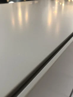 Kommode Alea Lack Front Vulkangrau Grau Inne Schwarz