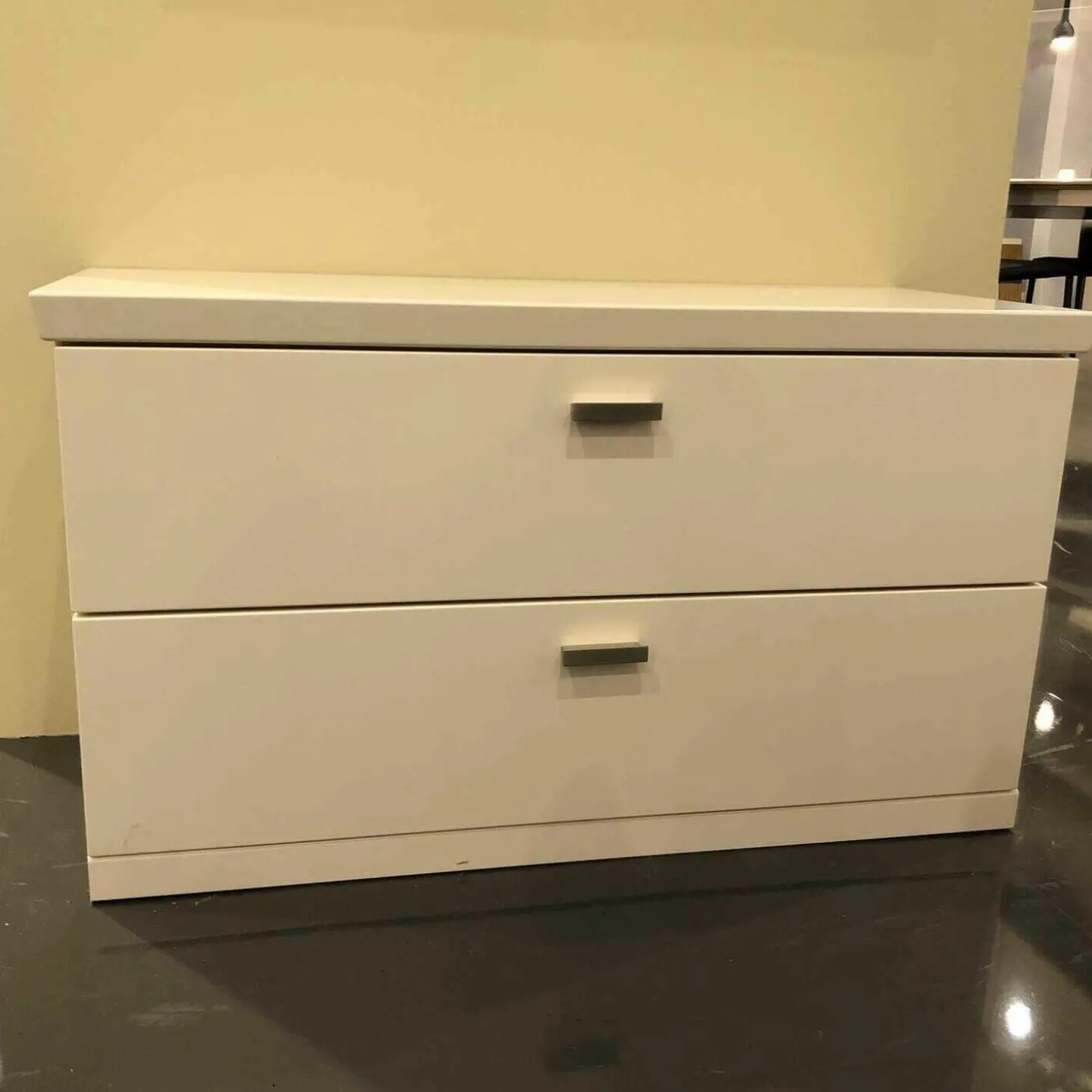 Kommode Fresno Holz Lack Crema