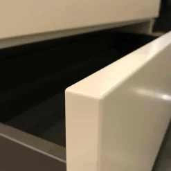 Kommode Fresno Holz Lack Crema