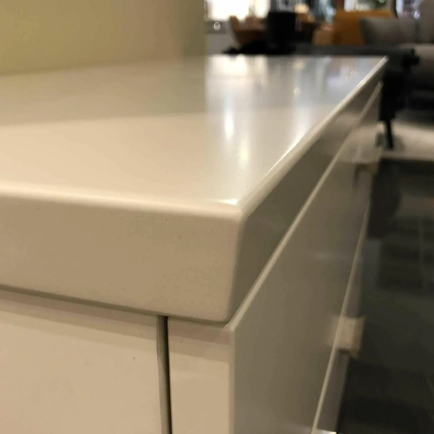 Kommode Fresno Holz Lack Crema