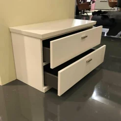 Kommode Fresno Holz Lack Crema