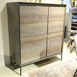 Kommode Neck Korpus Grigio Londra Anthrazit Front Timewood