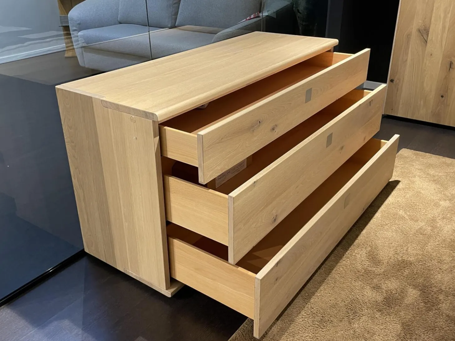 Kommode Nox Eiche Wild Weißöl