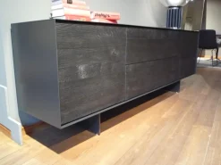 Kommode Rialto Fly Eiche Vulcano Korpus Innen Nussbaum Geölt