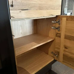 Kommode Rialto Front Briccola Pfahlholz Aus Venedig Korpus Eisen Lackiert Mit 2 Türen