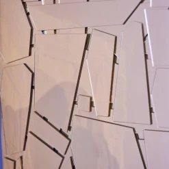 Kommode Scrigno Gold Verspiegeltes Plexiglas