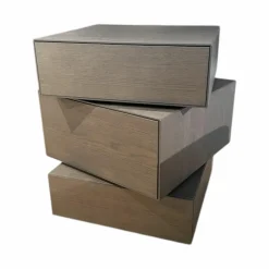 Kommodenkombination Domino Giro Eiche Argilla Grau Lackiert