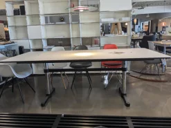 Konferenztisch Kitos M Meeting HPL Fenix Weiß