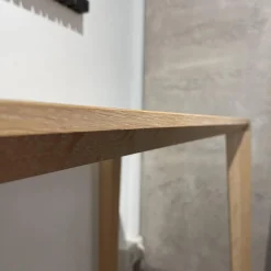 Konsole Aracol Eiche Massiv Gekälkt