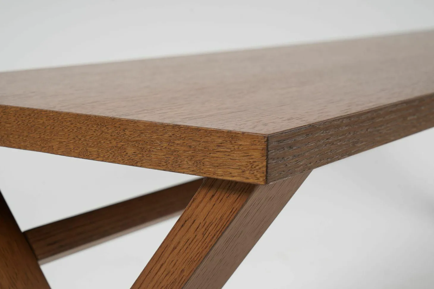 Konsole Cruis CN185 Eiche Furnier Lack Matt Tobacco Braun