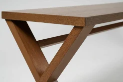 Konsole Cruis CN185 Eiche Furnier Lack Matt Tobacco Braun