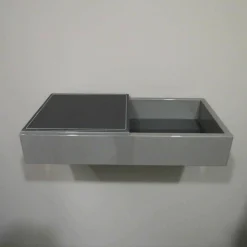 Konsole Hesperide 105 Granit Hochglanz 130 Leder Schwarz