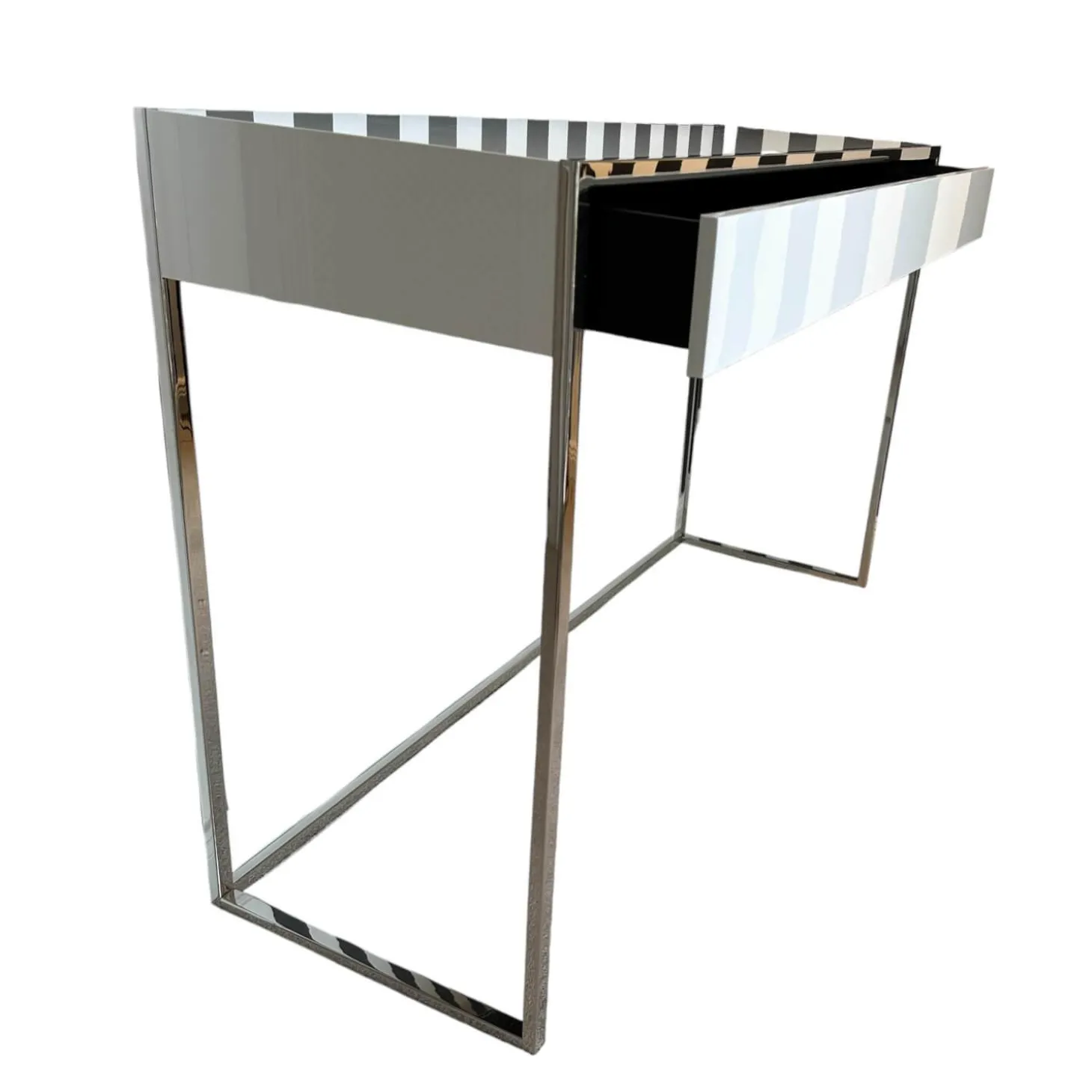 Konsole Smart Oberfläche Pantex 63 Weiß Edelstahl Poliert