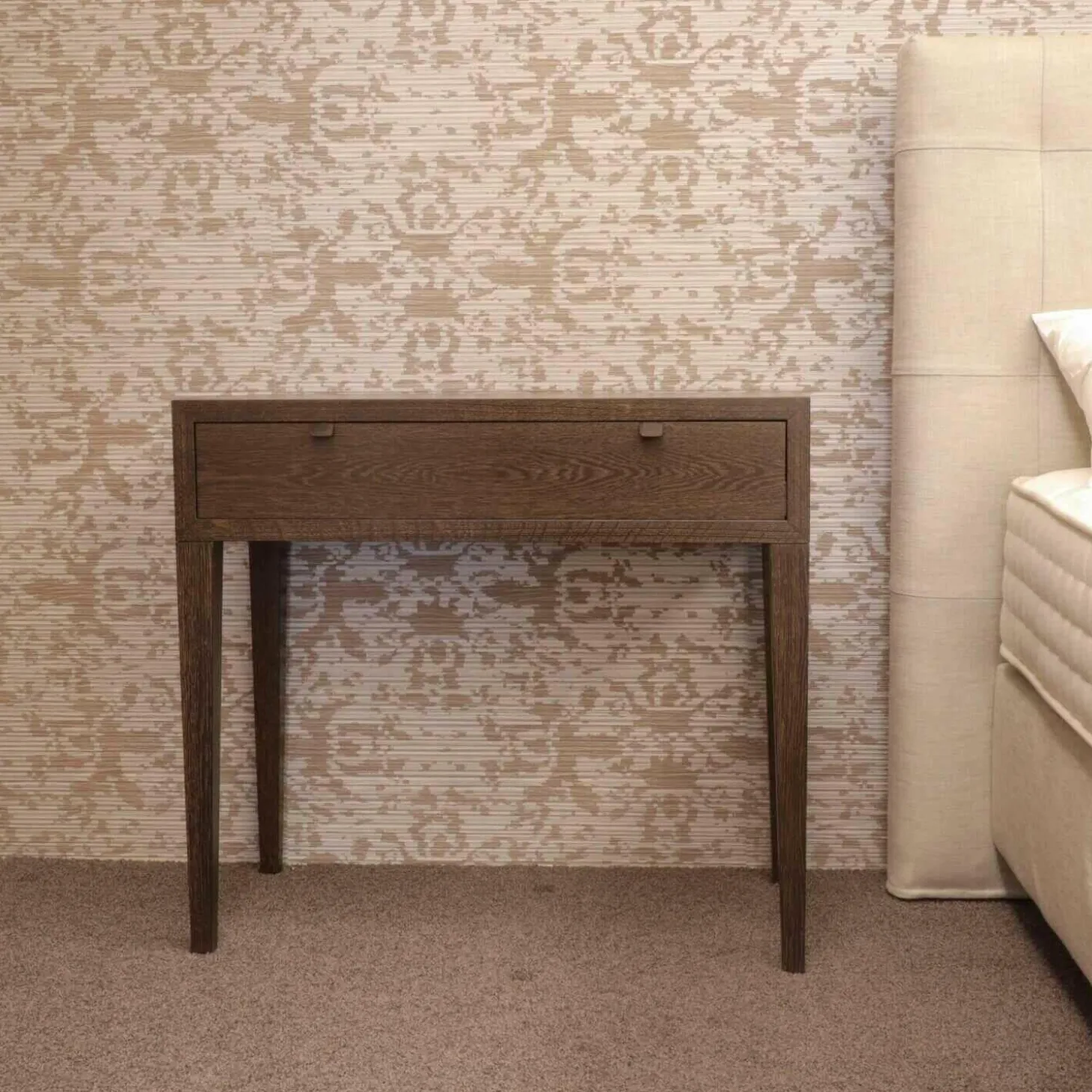 Konsoltisch Elena Eiche Mit Hocker Antony Wengefarbig