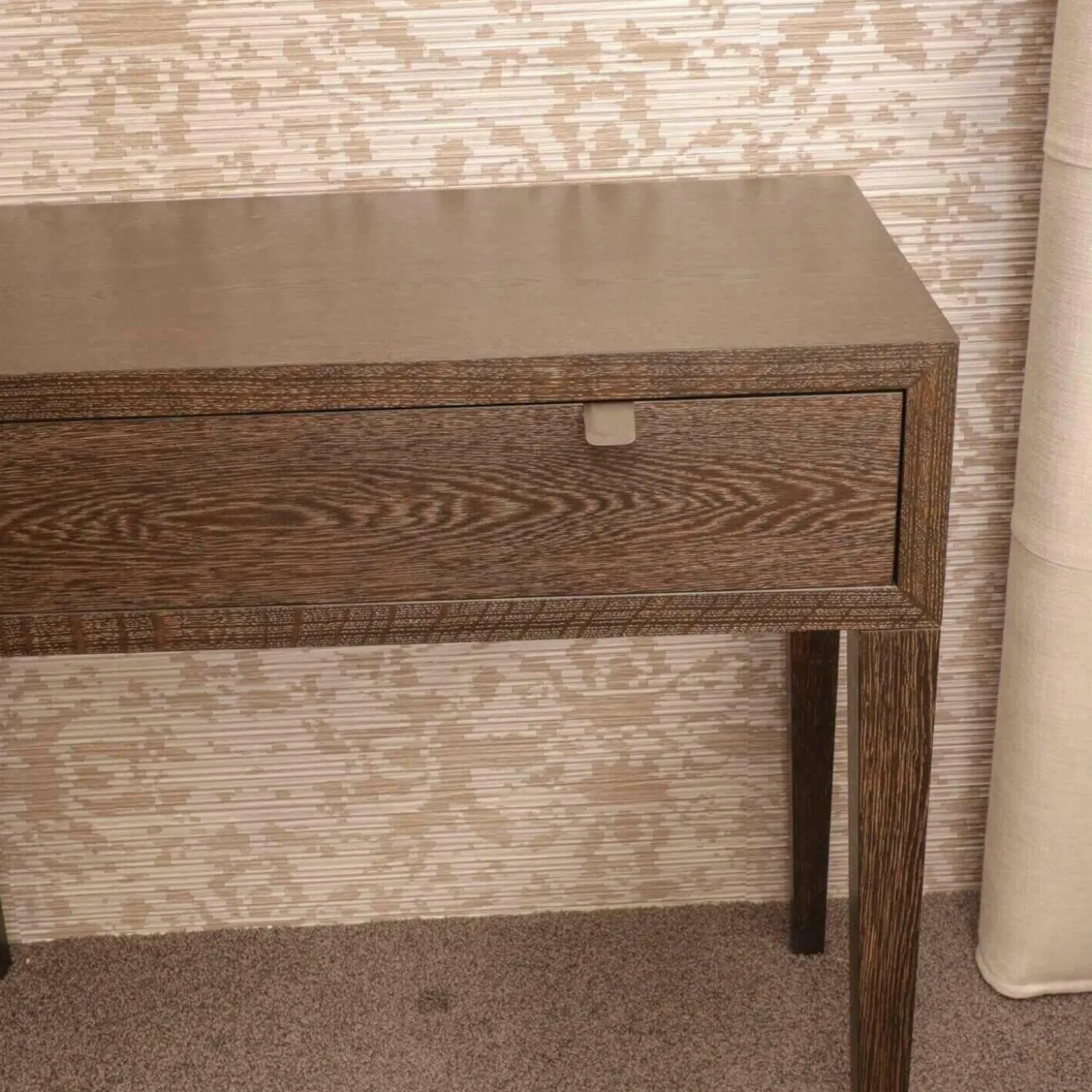 Konsoltisch Elena Eiche Mit Hocker Antony Wengefarbig