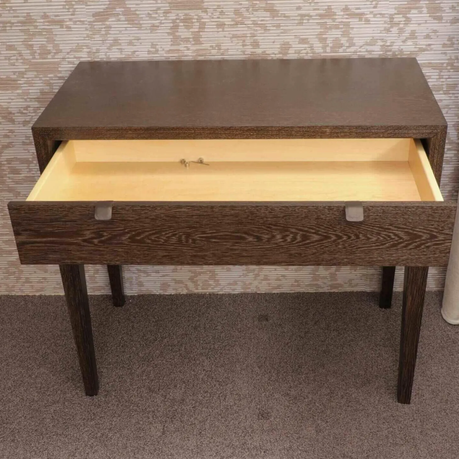 Konsoltisch Elena Eiche Mit Hocker Antony Wengefarbig