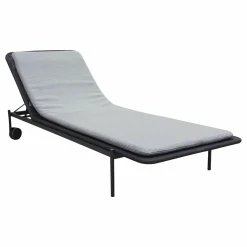 Liege Baia Gestell Stahl Matt Lackiert Bezug Fest Rete Supporto 03 Grafite Grau