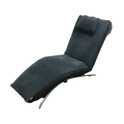 Liegesessel Jonas P4 Leder D Denver Whale Blau Gestell Edelstahl Mit Akku