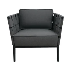 Loungesessel Conic Stoff Air Touch Grau