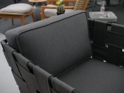 Loungesessel Conic Stoff Air Touch Grau