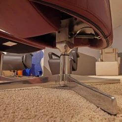 Loungesessel Mit Hocker 4+ Lounge Shiraz Rot 29 Lavalina Fußkreuz Alu Poliert