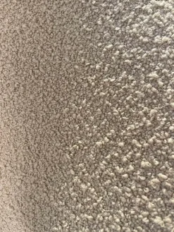 Loungesessel Pace Stoff White Fabric 1500 Weiß Gestell Aluminium Schwarz Lackiert