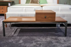 Lowboard 914 Holzfurnier Farblos Lackiert Nussbaum Amerikanisch Gestell Umbragrau