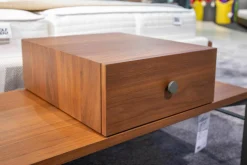 Lowboard 914 Holzfurnier Farblos Lackiert Nussbaum Amerikanisch Gestell Umbragrau