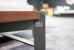 Lowboard 914 Holzfurnier Farblos Lackiert Nussbaum Amerikanisch Gestell Umbragrau