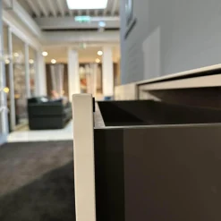 Lowboard Lack Weiß Matt Wandhängend